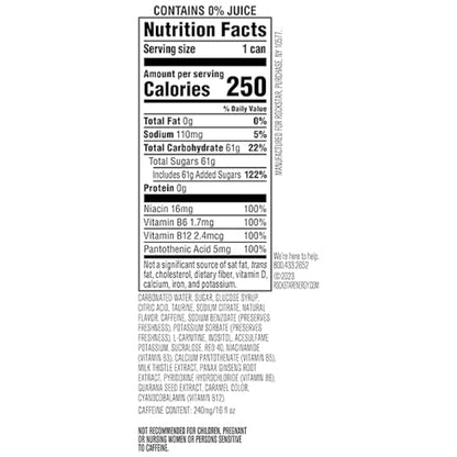 Rockstar Punched Energy Drink, Fruit Punch, 16 Fl Oz (Pack of 12) (Packaging May Vary)