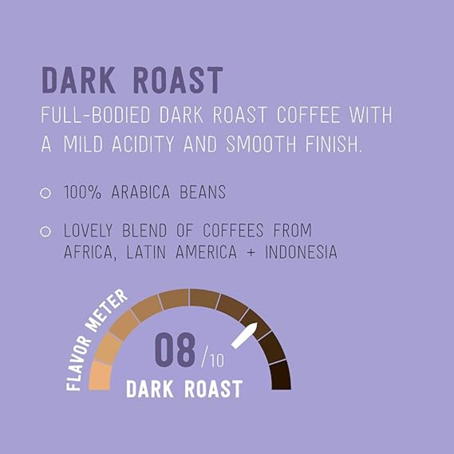 Amazon Brand - Happy Belly Dark Roast Coffee Pods, Compatible with Keurig 2.0 K-Cup Brewers, 100 Count