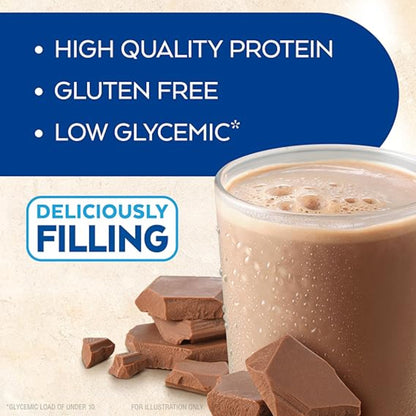 Atkins Milk Chocolate Delight High Protein Shake, 15g Protein, Low Glycemic , 2g Net Carb, 1g Sugar, Keto Friendly , Chocolate Flavored Protein Shakes, 12 Count