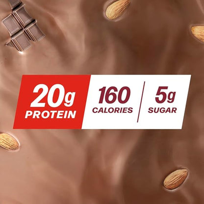 Premier Protein Almondmilk Non-Dairy Protein Shake, 20g Protein, 5g Sugar, 11.5 Fl oz, Chocolate, 12 Count