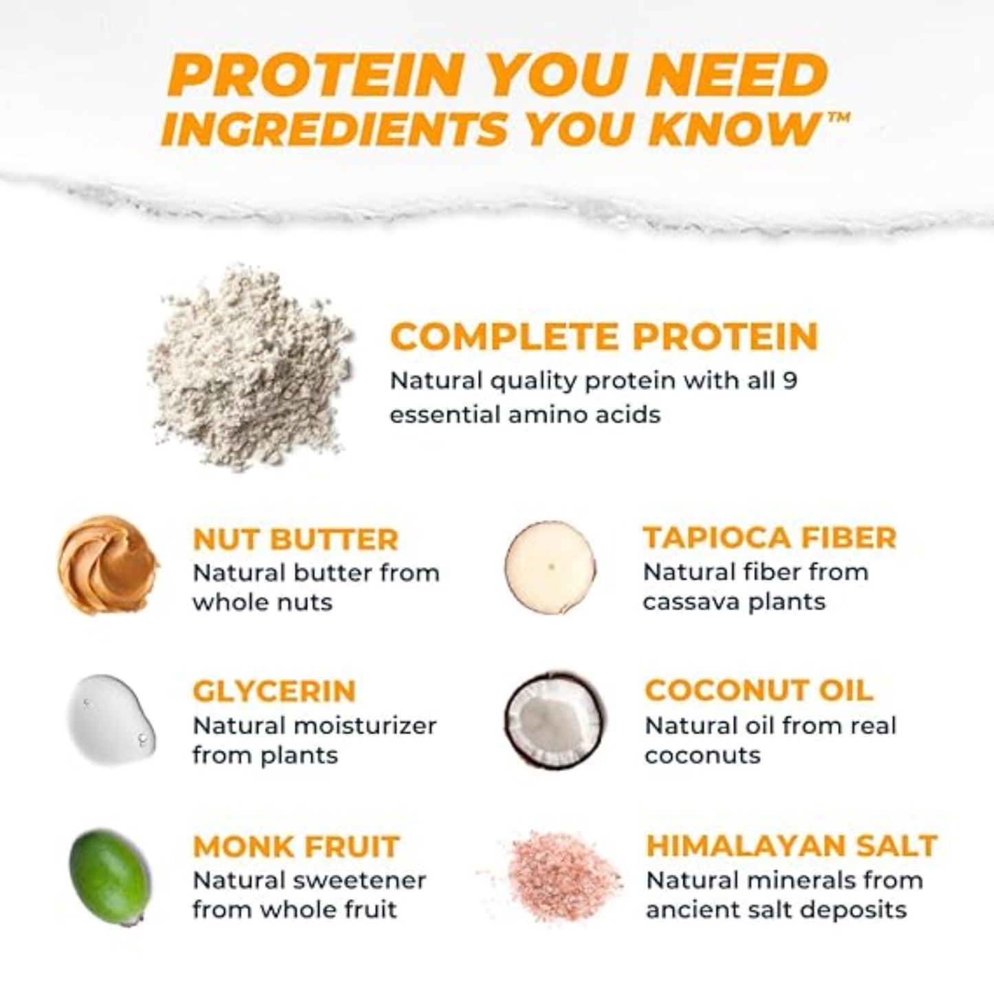 Atlas Protein Bar – 20g Clean Protein, 1g Natural Sugar, No Seed Oils, Gluten Free, No Artificial Sweeteners, Peanut Butter Chocolate Chip, 12 Count