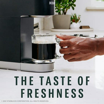 Starbucks K-Cup Coffee Pods, Dark Roast Coffee, French Roast for Keurig Brewers, 100% Arabica, 4 boxes (96 pods total)