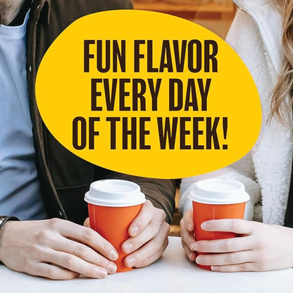 Two Rivers Coffee Flavored Coffee Pods Compatible with Keurig K Cup Brewers, Assorted Variety Pack Flavored Coffee, 40 Count